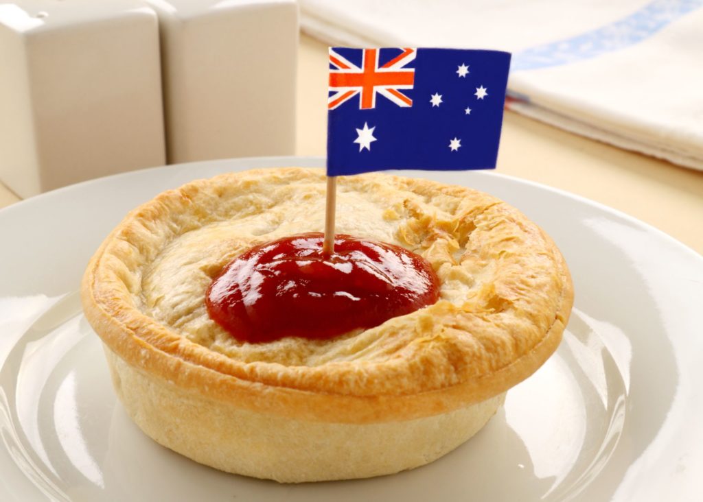 Meat Pie Comida tradicional australiana